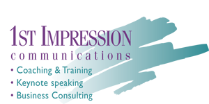 BECAUSE FIRST IMPRESSIONS COUNT